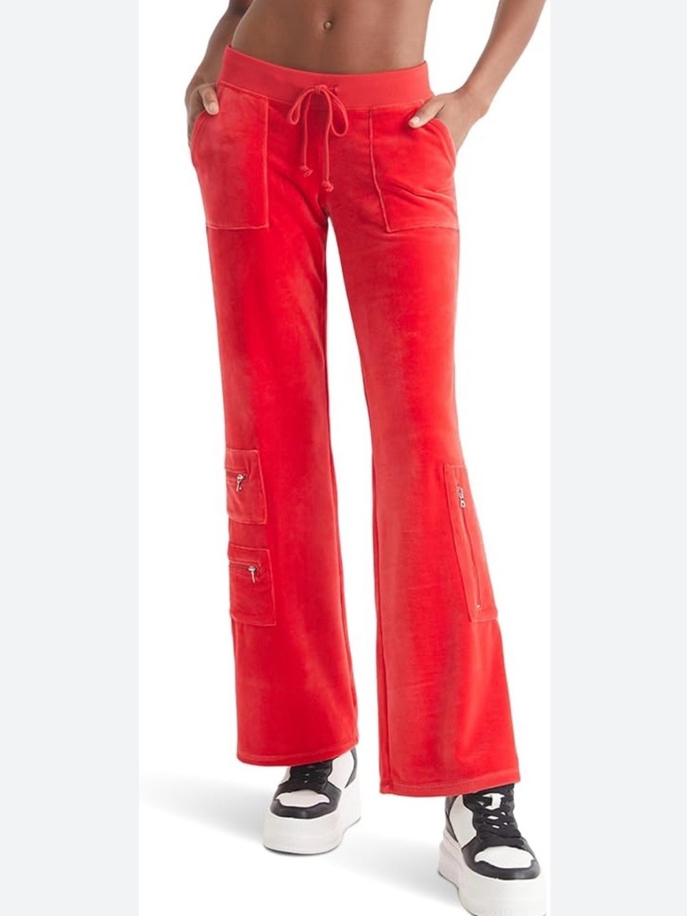 NWT Juicy Couture Heritage Cargo Track Pants Small $109